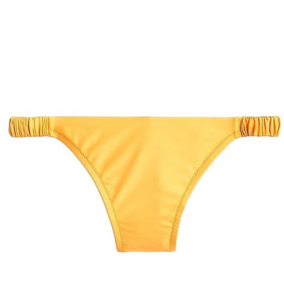 J Crew Black Scrunchie Strap Full Coverage Bikini Bottom Sz XXS NWT - Picture 10 of 12